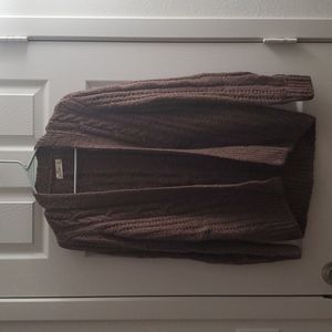 Brown Hollister Cardigan
